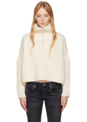 rag & bone White Hannah Sweater