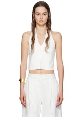 rag & bone White Irina Tank Top