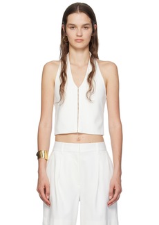 rag & bone White Irina Tank Top