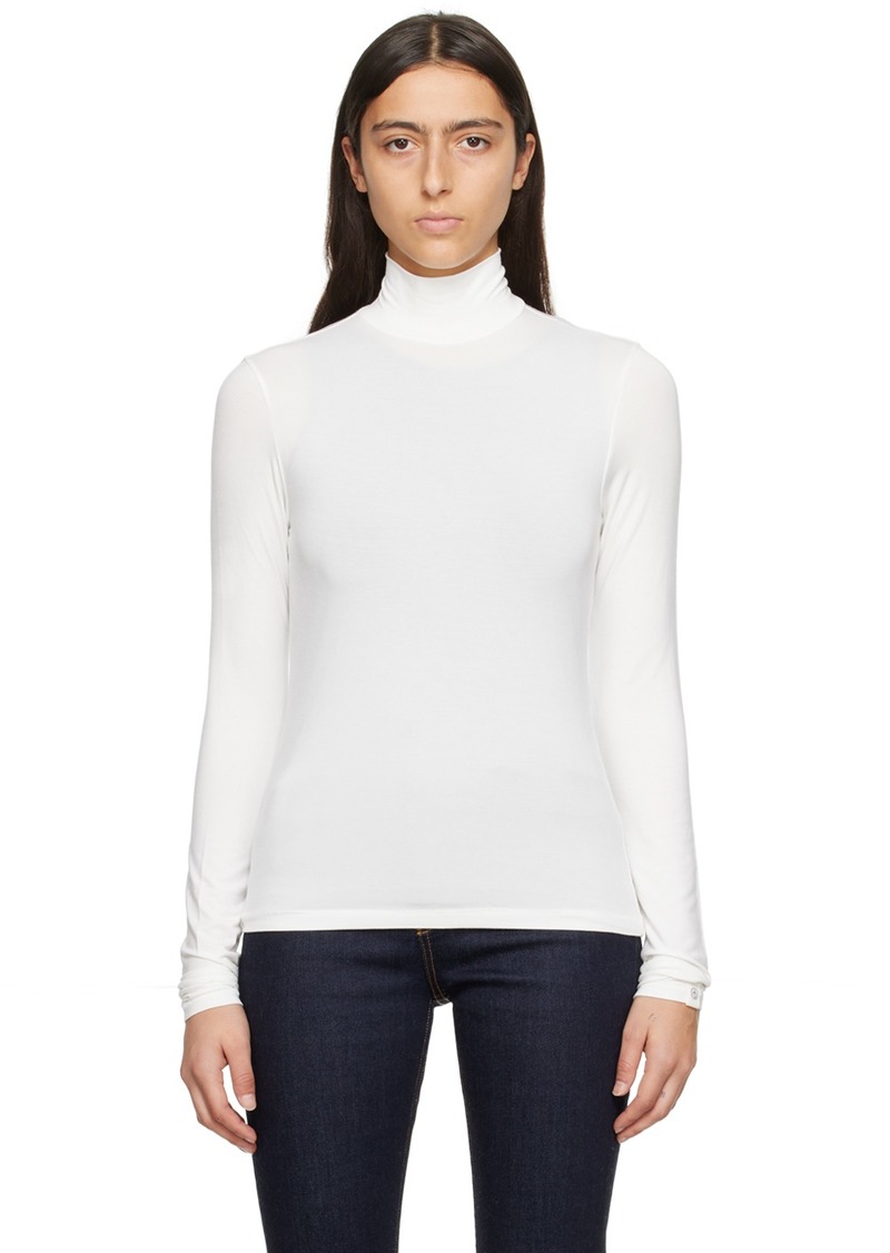 rag & bone White Luca Turtleneck