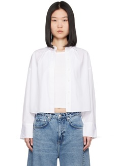 rag & bone White Martha Shirt