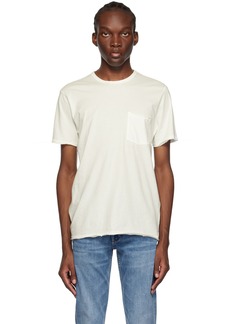 rag & bone White Miles T-Shirt