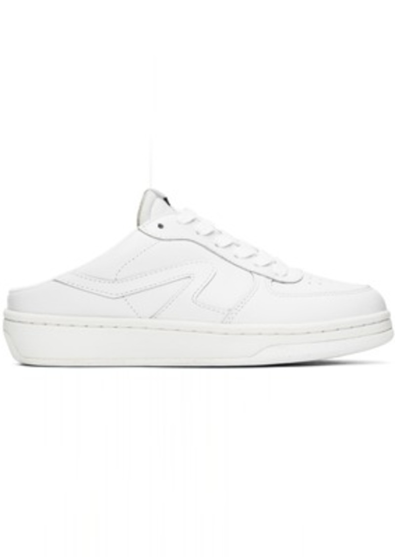 rag & bone White Retro Court Mule Sneakers