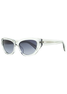 Rag & Bone Women's Lena Sunglasses RNB1055S KB79O Transparent Gray 54mm