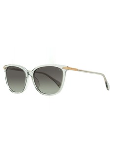 Rag & Bone Women's Polarized Sunglasses RNB1035S 900WJ Crystal/Bronze 55mm