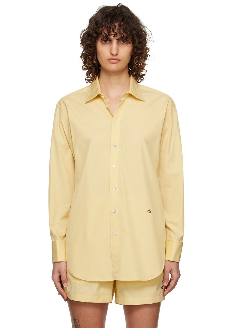 rag & bone Yellow Diana Shirt