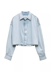 rag & bone Ultra Featherweight Beatrice Cropped Shirt