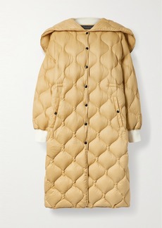 rag & bone Rudy Oversized Quilted Recycled Shell Hooded Jacket