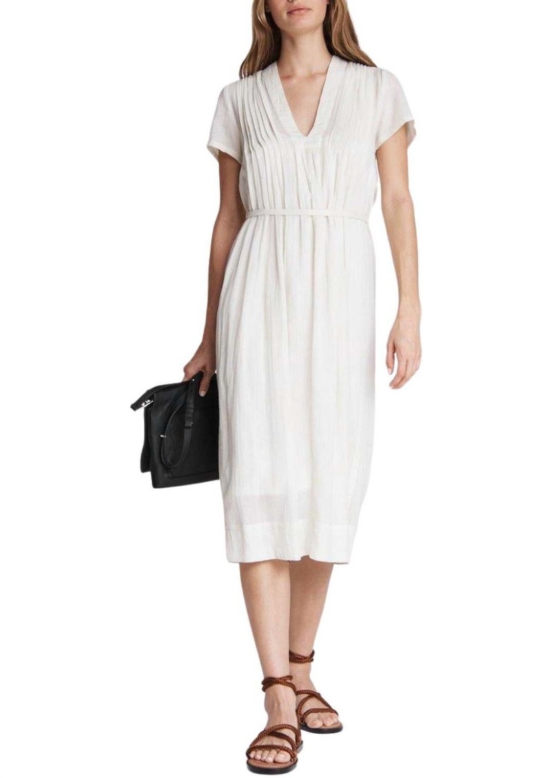 rag & bone Sachi Midi Dress In Light Dove