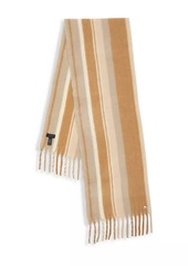 rag & bone Siobhan Striped Fringe Scarf