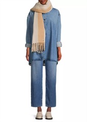 rag & bone Siobhan Striped Fringe Scarf