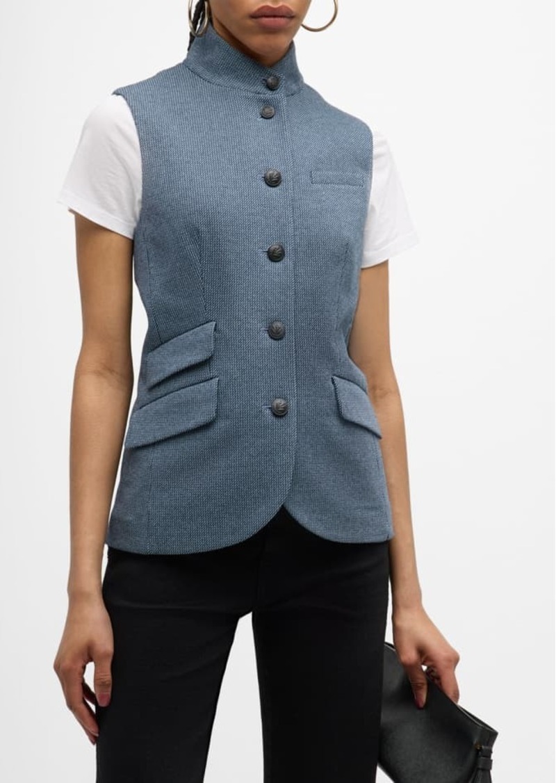 rag & bone Slade Italian Jacquard Vest