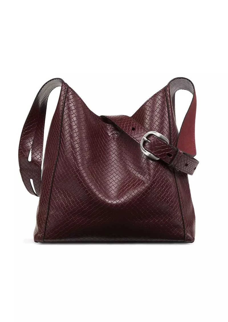 rag & bone Small Belize Leather Shopper Tote Bag