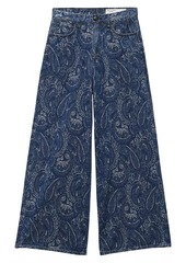 rag & bone Sofie Paisley Ankle Jeans