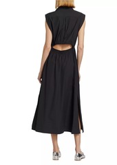 rag & bone Soraya Sleeveless Poplin Midi-Dress