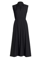 rag & bone Soraya Sleeveless Poplin Midi-Dress