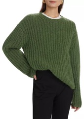 rag & bone Stassi Ribbed Crewneck Sweater