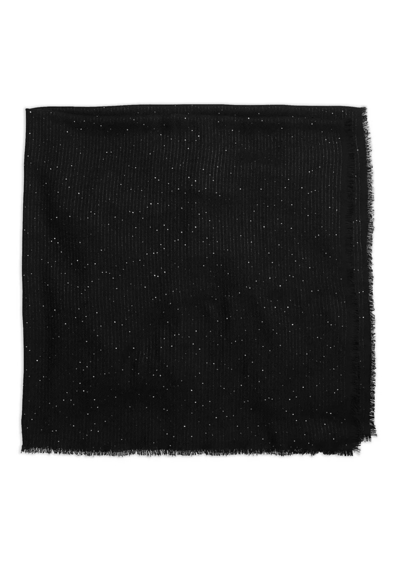 rag & bone Stella Sequined Wool-Blend Scarf