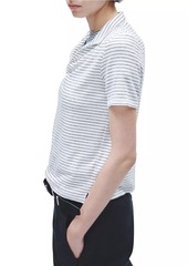 rag & bone Striped Knit Polo Top