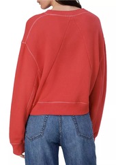 rag & bone Terry Cropped Sweatshirt