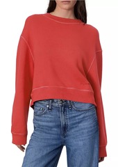 rag & bone Terry Cropped Sweatshirt