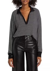 rag & bone The Knit Stripe Long-Sleeve Top