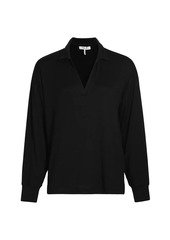 rag & bone The Knit V-Neck Polo Sweater