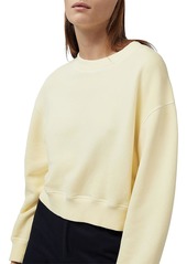 rag & bone Womens Embroidered Terry Cloth Sweatshirt