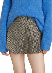 Rails Adriana Plaid Pleated Miniskirt