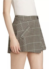 Rails Adriana Plaid Pleated Miniskirt