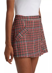 Rails Adriana Plaid Pleated Miniskirt