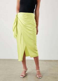Rails Adrienne Skirt In Chartreuse
