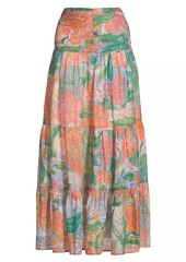 Rails Agatha Floral Cotton Maxi Skirt