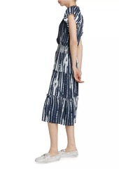 Rails Amellia Tie-Dye Tiered Midi-Dress