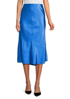 Rails Anya Satin Midi Skirt