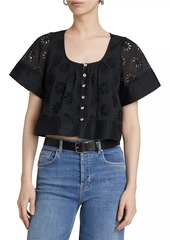 Rails Bambina Eyelet Crop Top