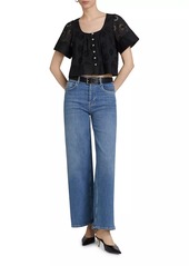 Rails Bambina Eyelet Crop Top