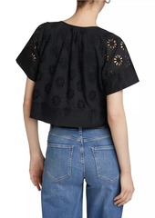 Rails Bambina Eyelet Crop Top