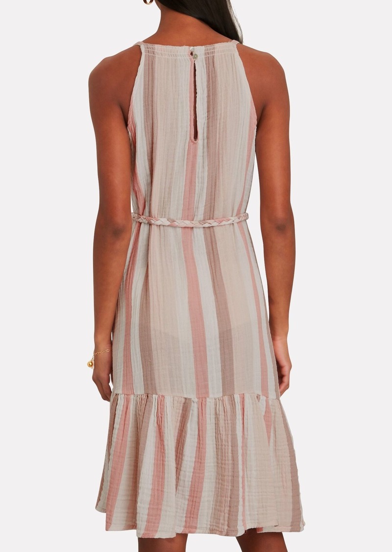 rails becca striped dress