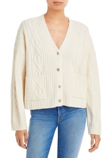Rails Bixby Womens Wool Jeweled Buttons Cardigan Sweater