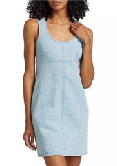 Rails Blaze Denim Scoopneck Minidress