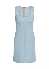 Rails Blaze Denim Scoopneck Minidress