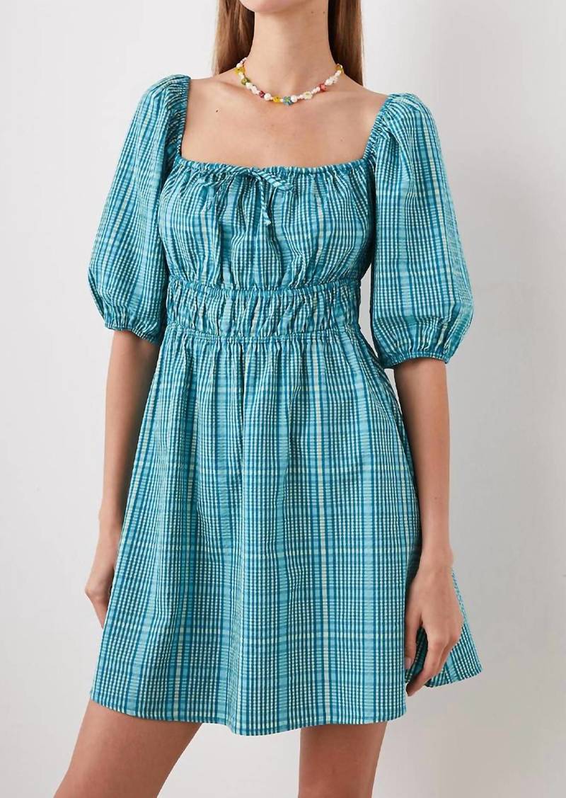 Rails Brenda Dress In Augusta Mini Check