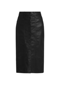 Rails Broadway Coated Midi-Skirt