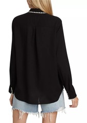 Rails Charli Blanket-Stitch Shirt