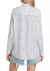 Rails Charli Striped Linen-Blend Shirt