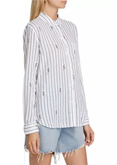 Rails Charli Striped Linen-Blend Shirt