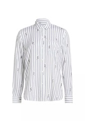 Rails Charli Striped Linen-Blend Shirt