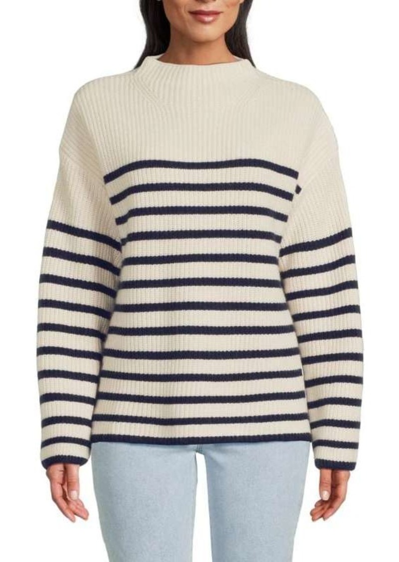 Rails Claudia Striped Merino Wool Blend Sweater