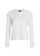 Rails Cotton-Cashmere Long-Sleeve T-Shirt